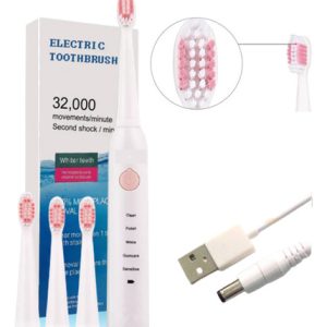 Cepillo De Dientes Eléctrico 3 Cabezales Calidad Premium