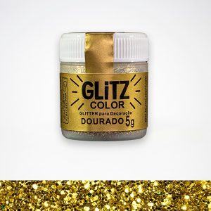 Glitter Decorativo Glitz Color Fab 5g Dorado