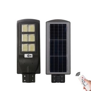 Foco Solar Led Exterior Con Sensor De Movimiento 200W / Fotocélula / Control Remoto