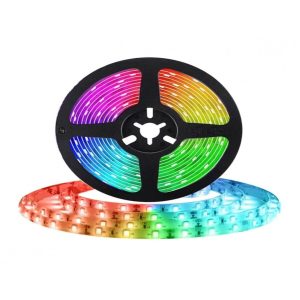 Tira De Luces Led Rgb 5 Metros Con Control Remoto