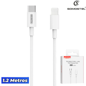 CableTipo C A Lightning Somostel PD 18W 1,2 MT (SMS-BT10)