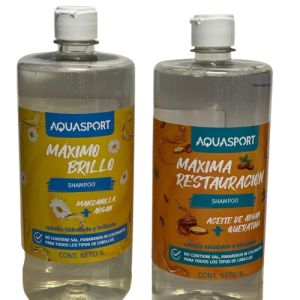 Shampoo AQUASPORT 1L sin sal