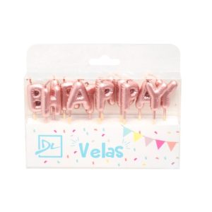 Vela happy birthday infladas dl