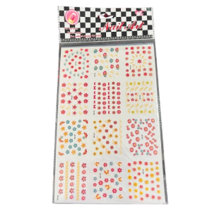 Sticker decoracion de uñas blister x12 varios modelos