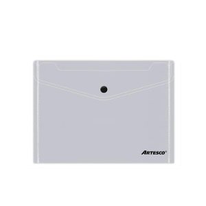 Sobre Con Broche A4 Transparente Artesco