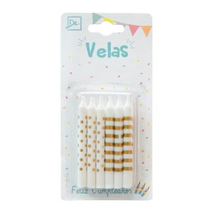 Vela rayas y lunares X12