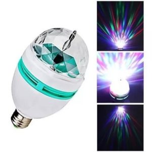 Luz led de discoteca giratoria