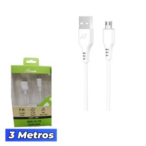 Cable Micro Usb 3m Modelo Cb-159