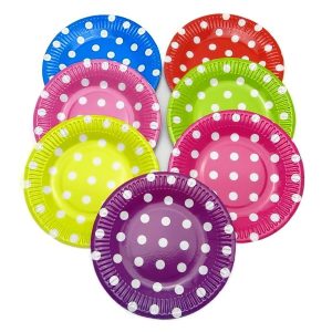 Plato Descartable de Carton Lunar x10 Unidades