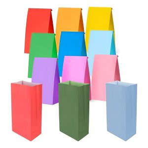 Bolsa Cotillon Papel Colores lisos x1