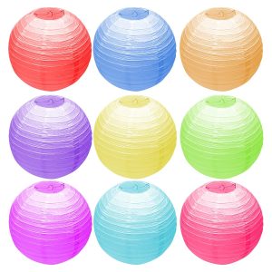 Lámpara Pantalla China de Papel 26cm varios colores
