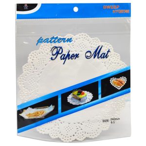 Rodal Blanco Redondo 24cm 12 unidades