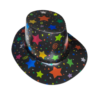 Gorro galera estrella carton