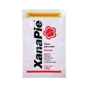 Talco Xanapie Normal 180g Repuesto