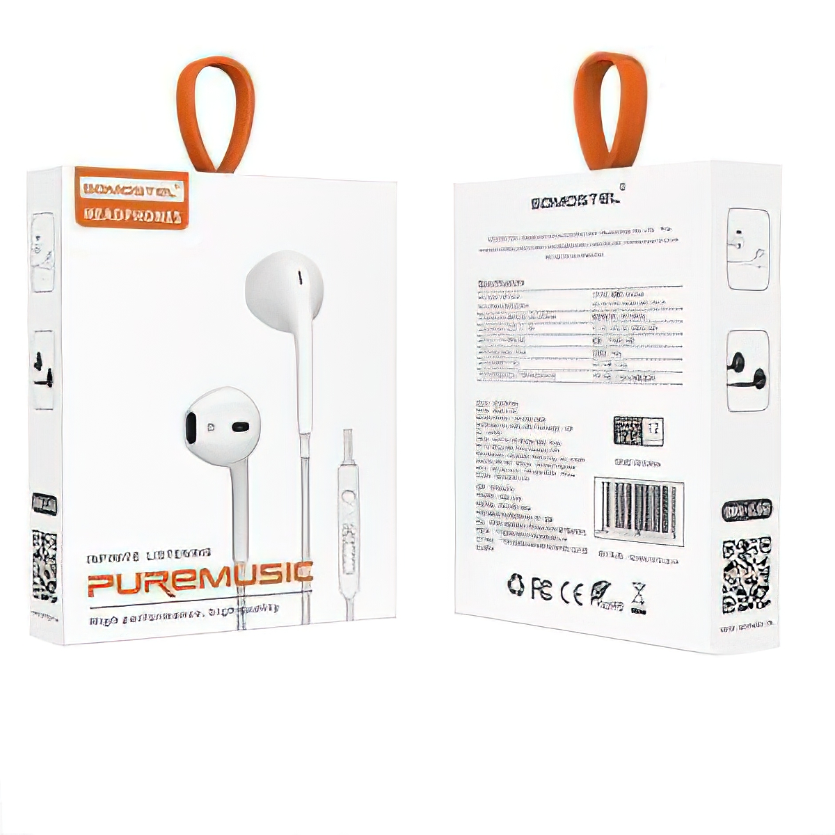 Auriculares Manos libres Somostel 3.5mm (CJ02) - Imagen 3