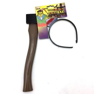 Tiara con hacha Halloween