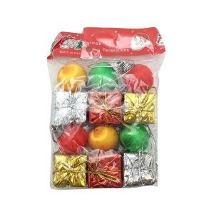 Adorno navideño surtido x12, 2.2cm en bolsa