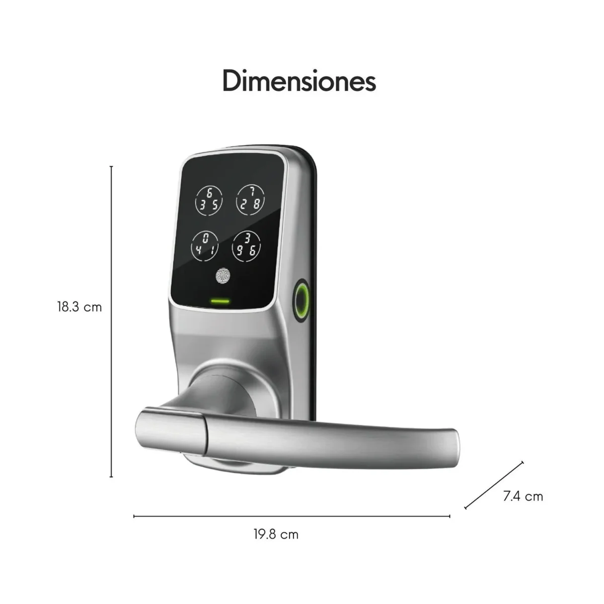Cerradura Inteligente Secure Plus Latch Bluetooth - Imagen 8