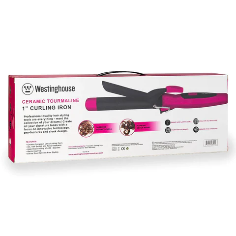 Westinghouse rizador de cabello ceramica turmalina (110v) WH1124 - Imagen 2