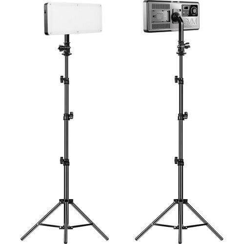 2 Páneles de Luz LED RGB con Pedestales, marca GVM