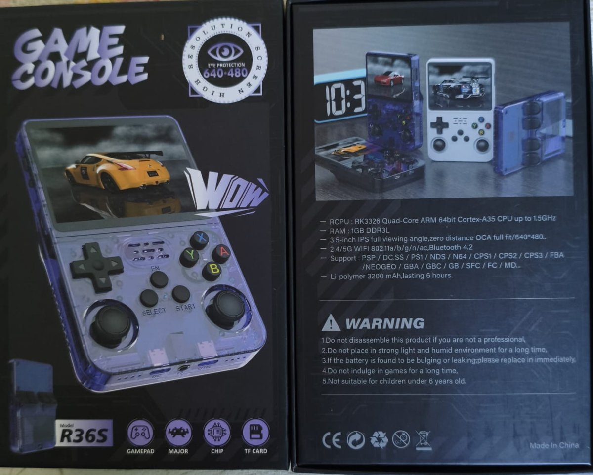 Consola de Mano R36S - Imagen 4