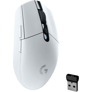Mouse inalámbrico Gamer Logitech G 305 LIGHTSPEED Blanco