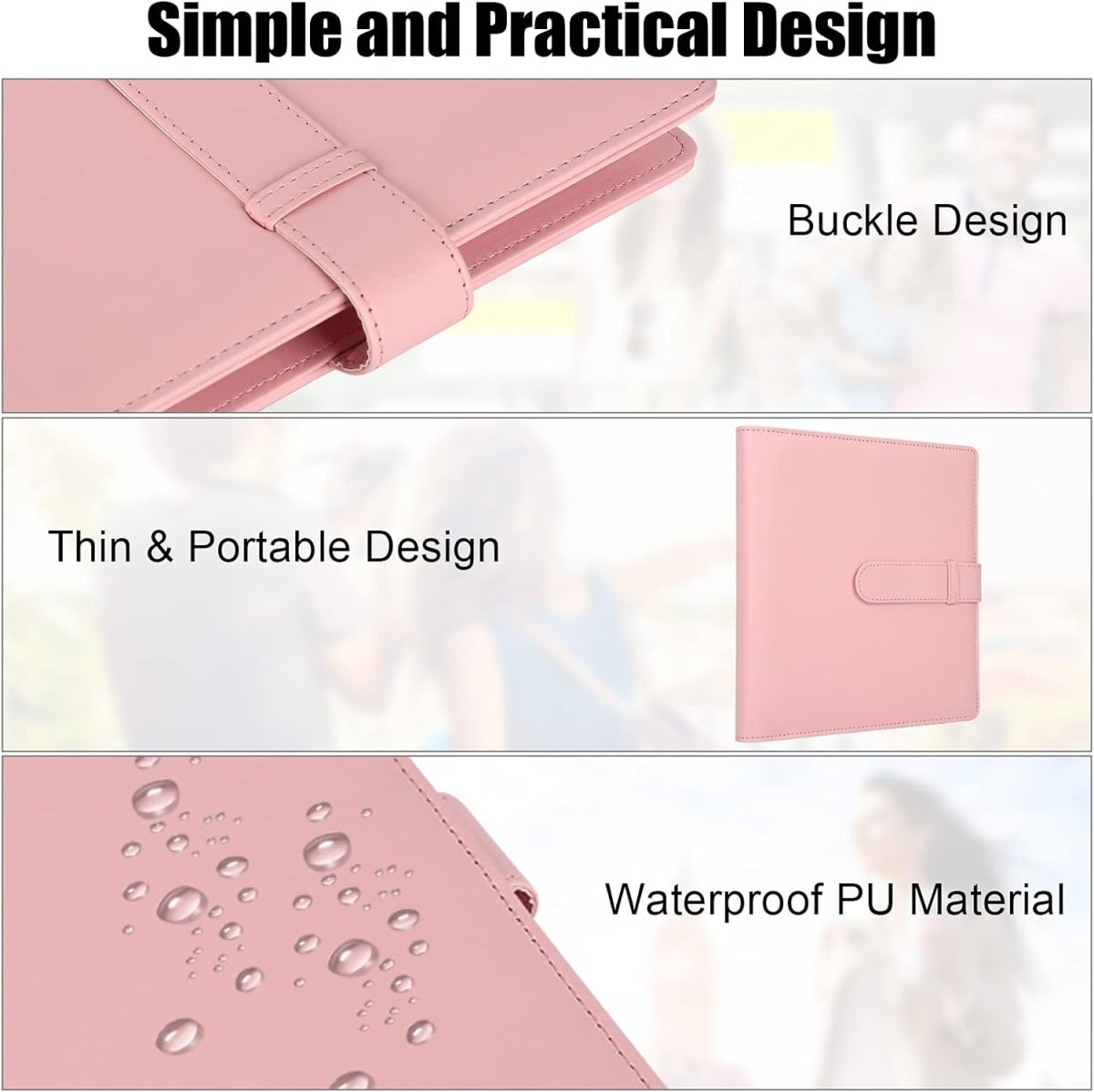 Album Grande de fotos de 2 x 3 pulgadas (256 fotos) – Compatible con instax mini, polaroid y otros del mismo tamaño - Imagen 7