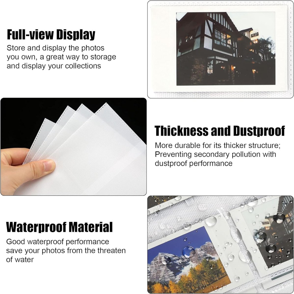 Album Grande de fotos de 2 x 3 pulgadas (256 fotos) – Compatible con instax mini, polaroid y otros del mismo tamaño - Imagen 4