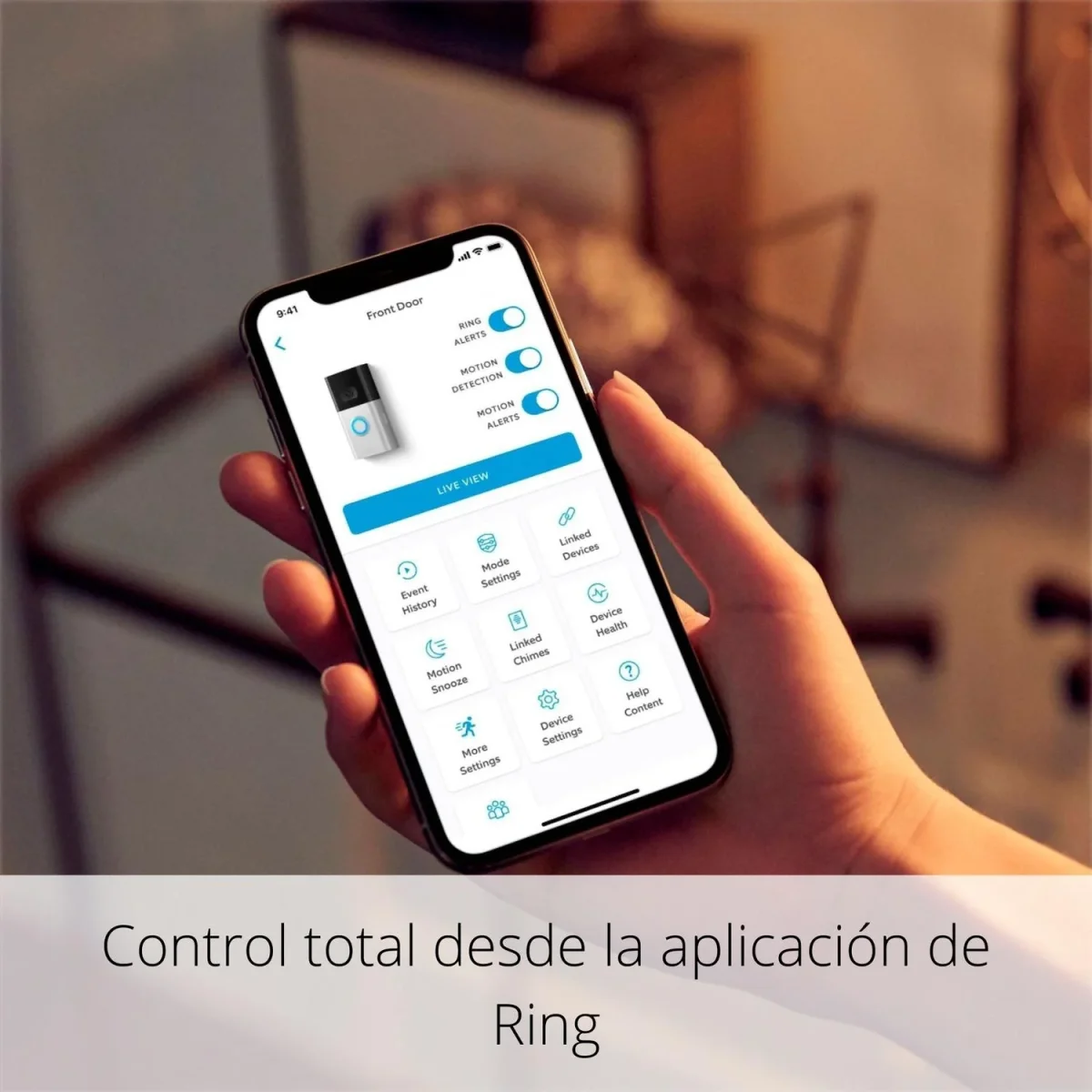 Timbre Inteligente Video Doorbell 4 HD, Wi-Fi - Imagen 4