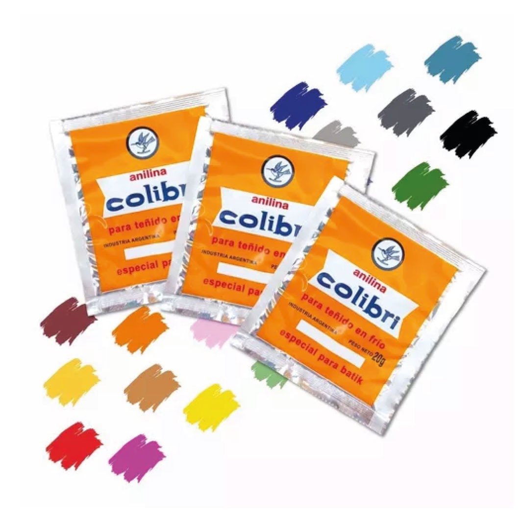 Anilina teñido en frio Colibri 20g.