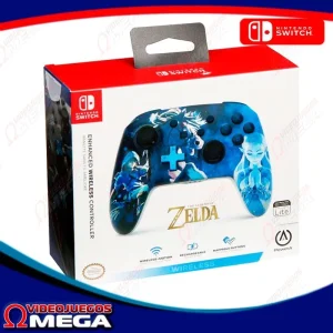 Control NSW Pro Inalambrico Lic Zelda Blue