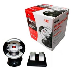 VOLANTE Y PEDALES PARA PS2 Y PC GTC