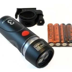 LUZ BLANCA DELANTERA PARA BICI 5 LEDS