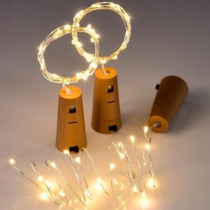 Corcho con Luz de Alambre