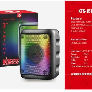 Parlante Bluetooth Rgb Kts 1576 – P28