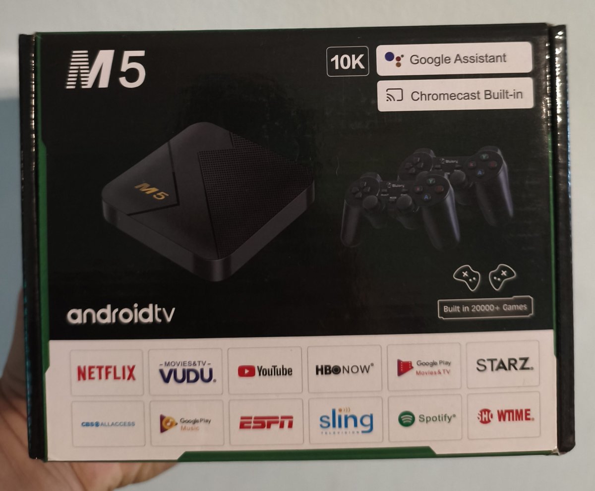 Tv box M5 Android con Juegos Retro - Imagen 2