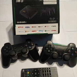 Tv box M5 Android con Juegos Retro