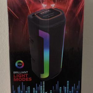Parlante Bluetooth 4″x2 con Rgb