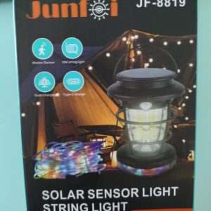 Farol Solar Recargable + Tira led 10 m
