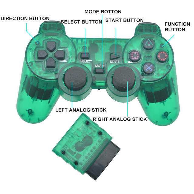 JOYSTICK INALAMBRICO SONY PS2 - Imagen 2