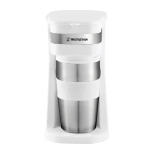 Westinghouse cafetera individual con mug térmico blanca -WKCMGO11WH