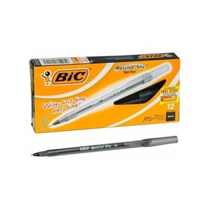 Lapicera Bic Round Sti x12
