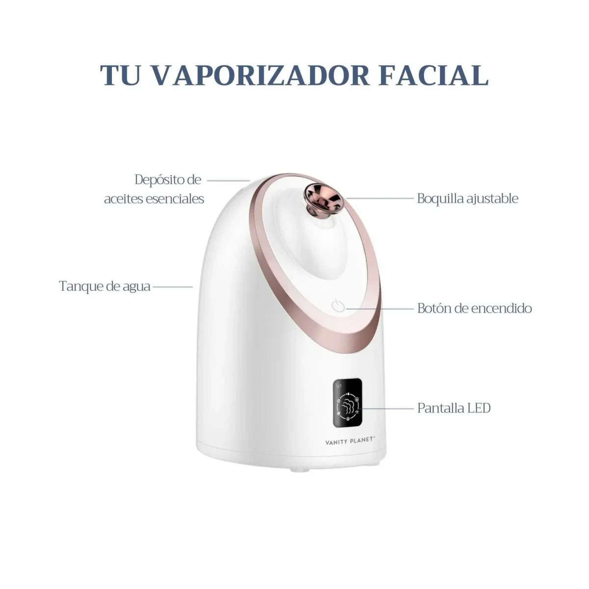 Vaporizador Facial Senia Frío y Caliente - Imagen 2