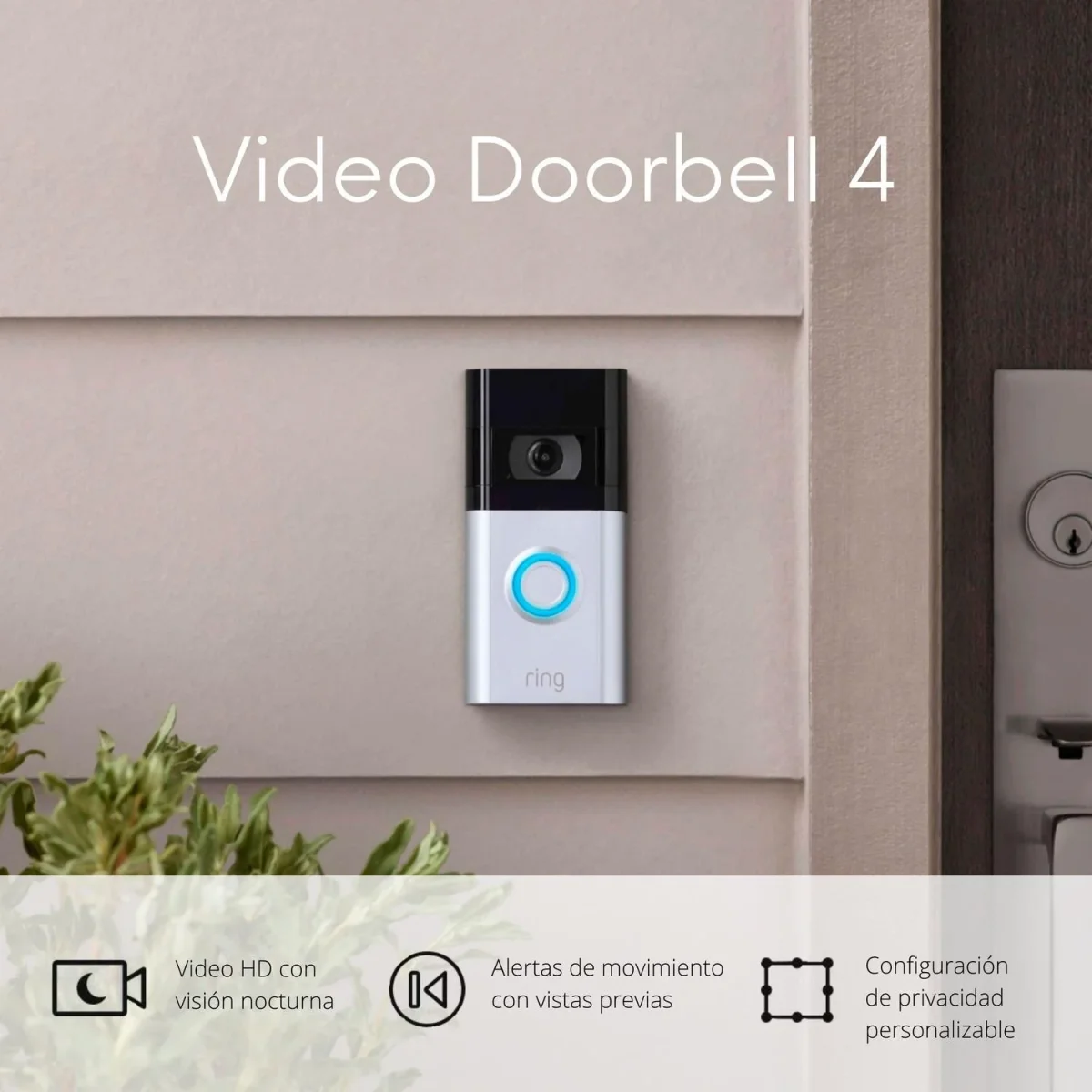 Timbre Inteligente Video Doorbell 4 HD, Wi-Fi - Imagen 5