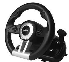VOLANTE CON PEDALES PARA PS2 Y PC LEVEL-UP