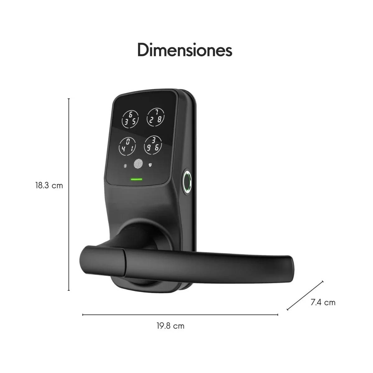 Cerradura Inteligente Secure Plus Latch Bluetooth - Imagen 2