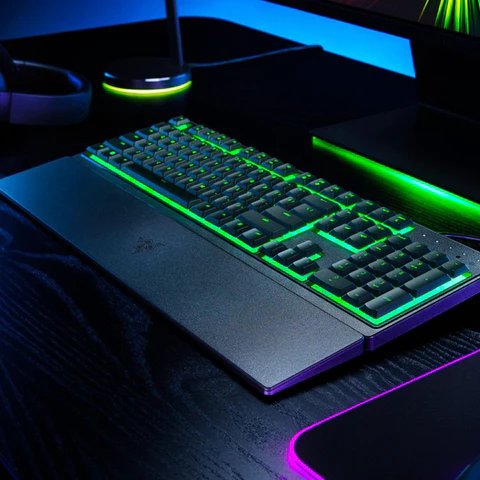 Teclado Alámbrico de Membrana Gaming Ornata V3, Inglés - Imagen 4